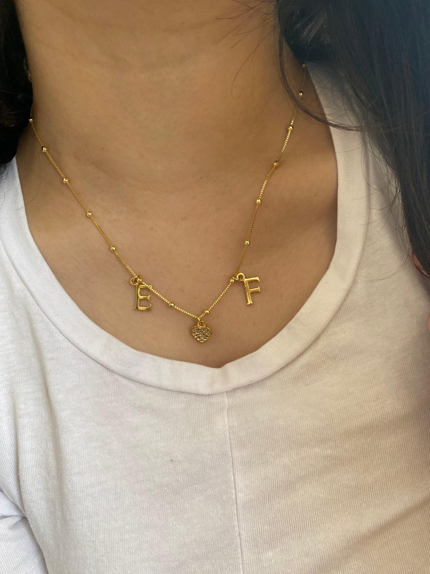 Collar Personalizado Iniciales