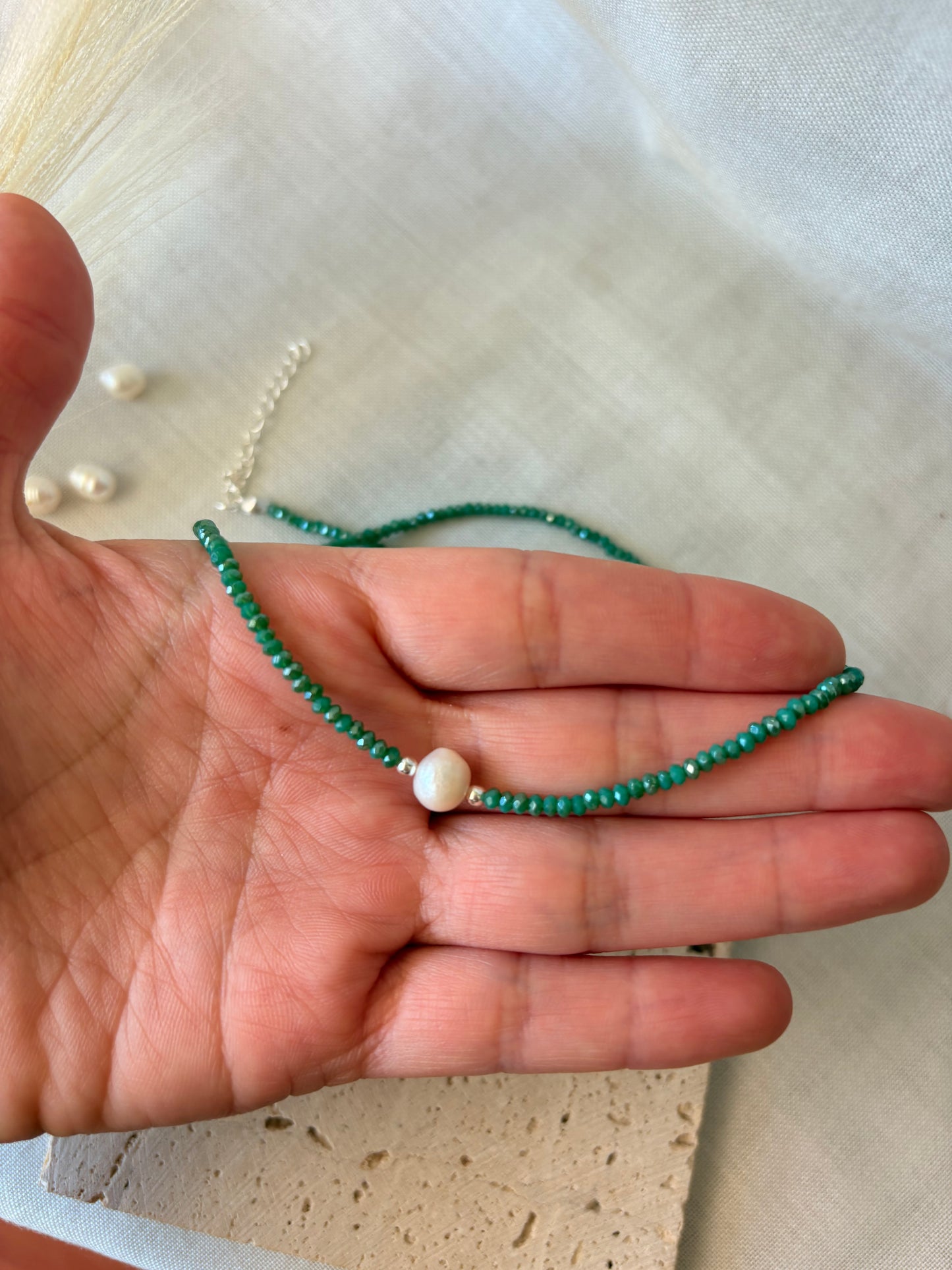 Choker Aura Verde
