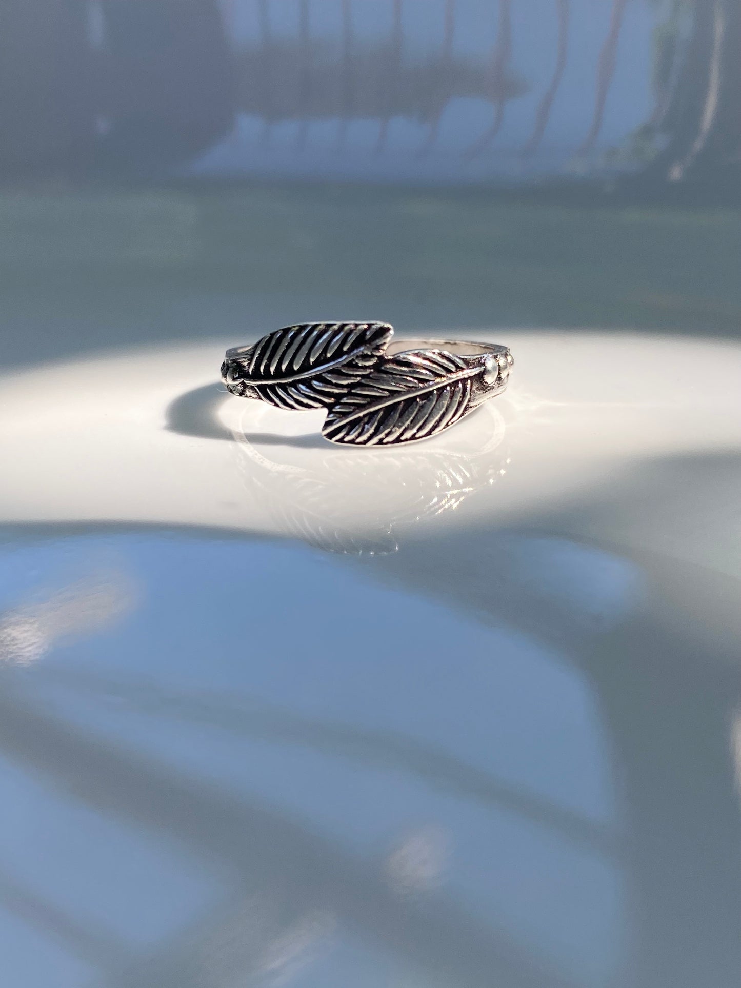 Anillo Midi hojas