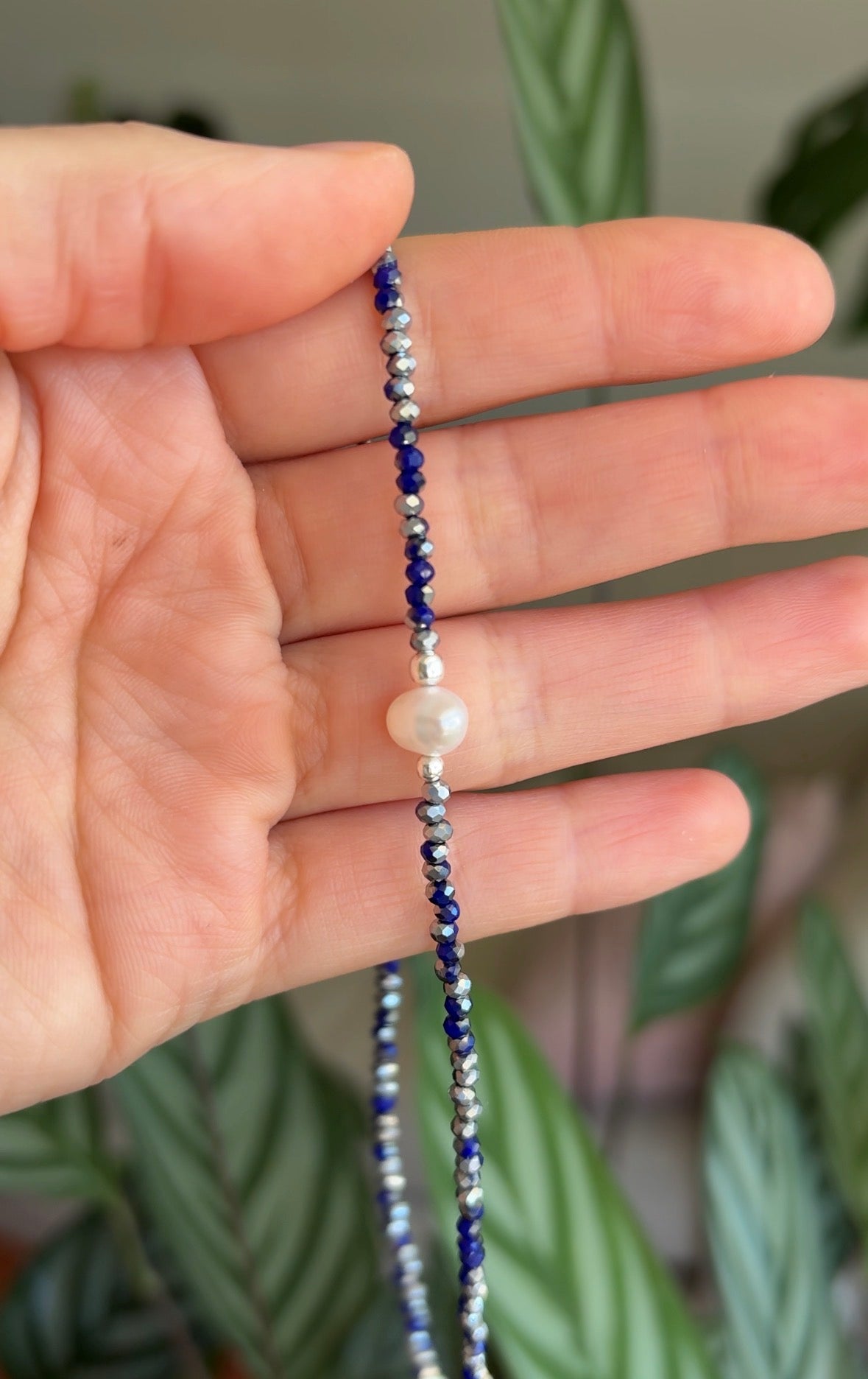 Choker Aura Azul