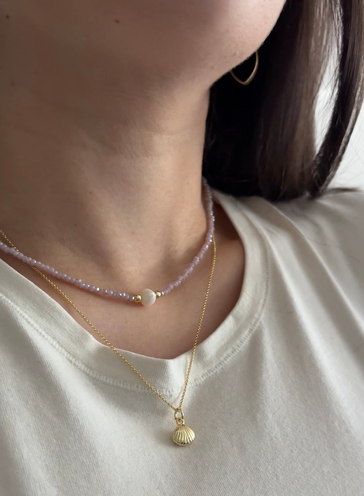 Choker Aura Rosa