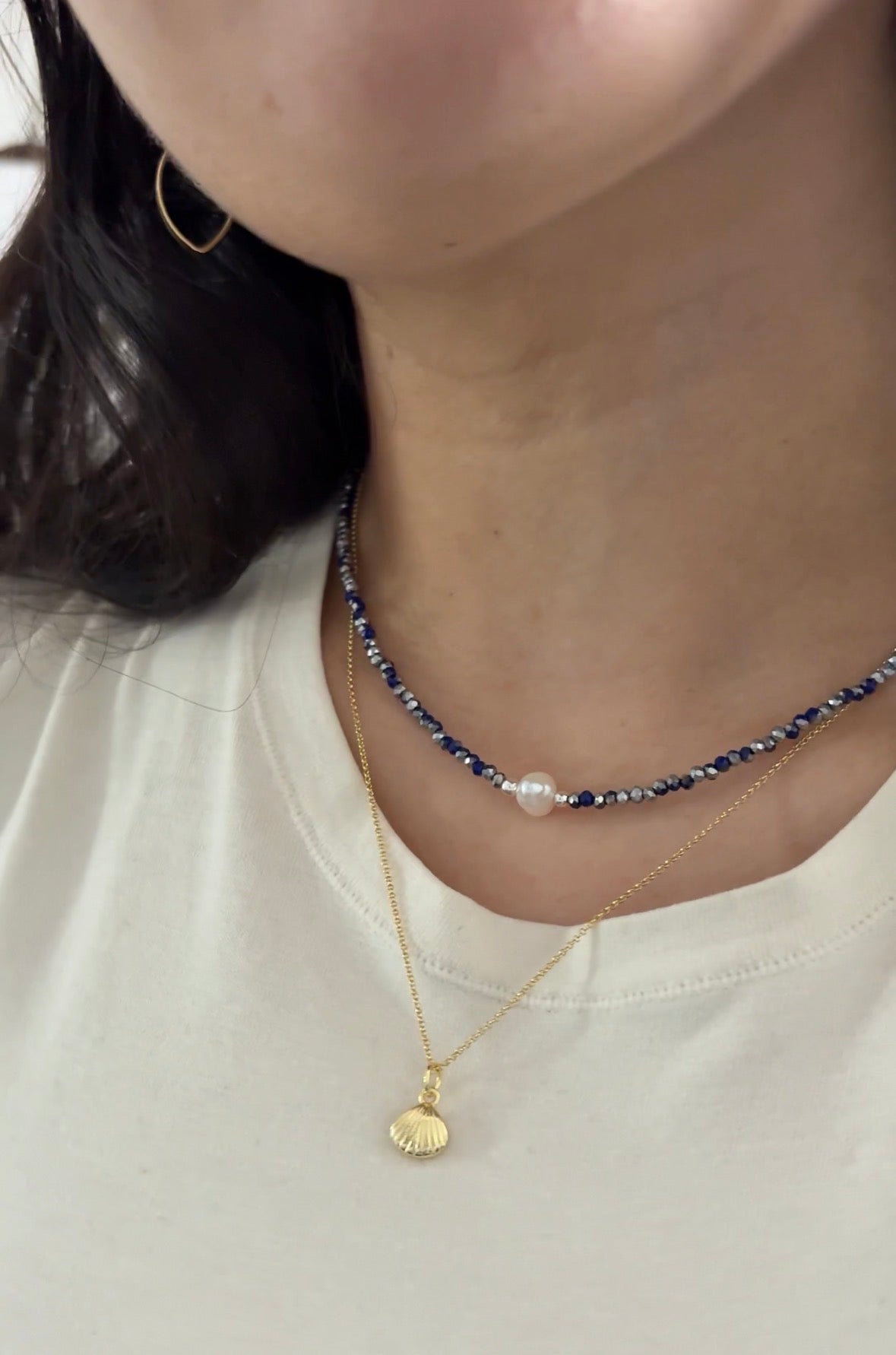 Choker Aura Azul