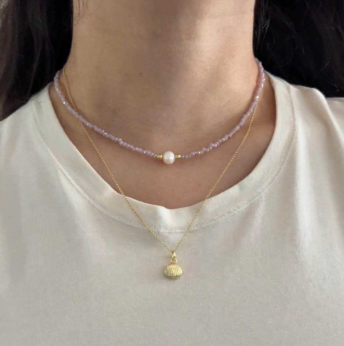 Choker Aura Rosa