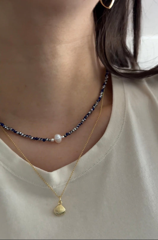 Choker Aura Azul