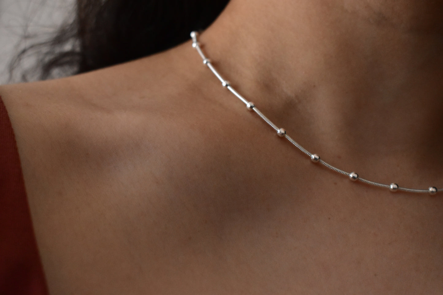 Collar Ana Silver