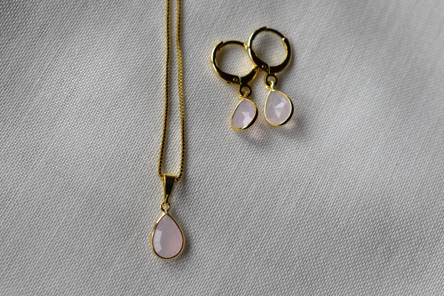 Set Cuarzo Rosa