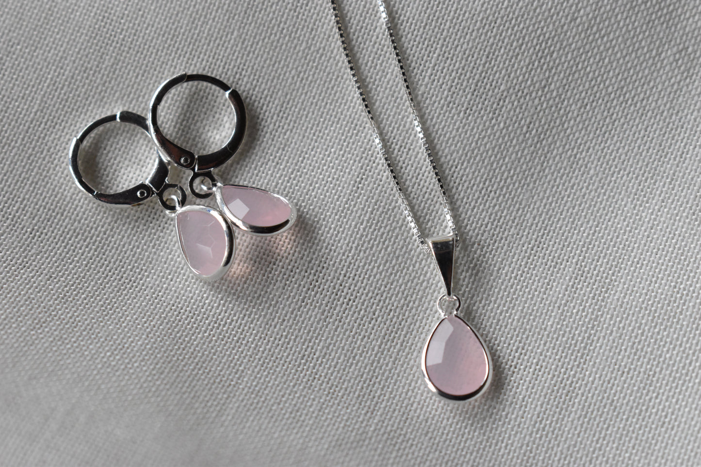 Set Cuarzo Rosa