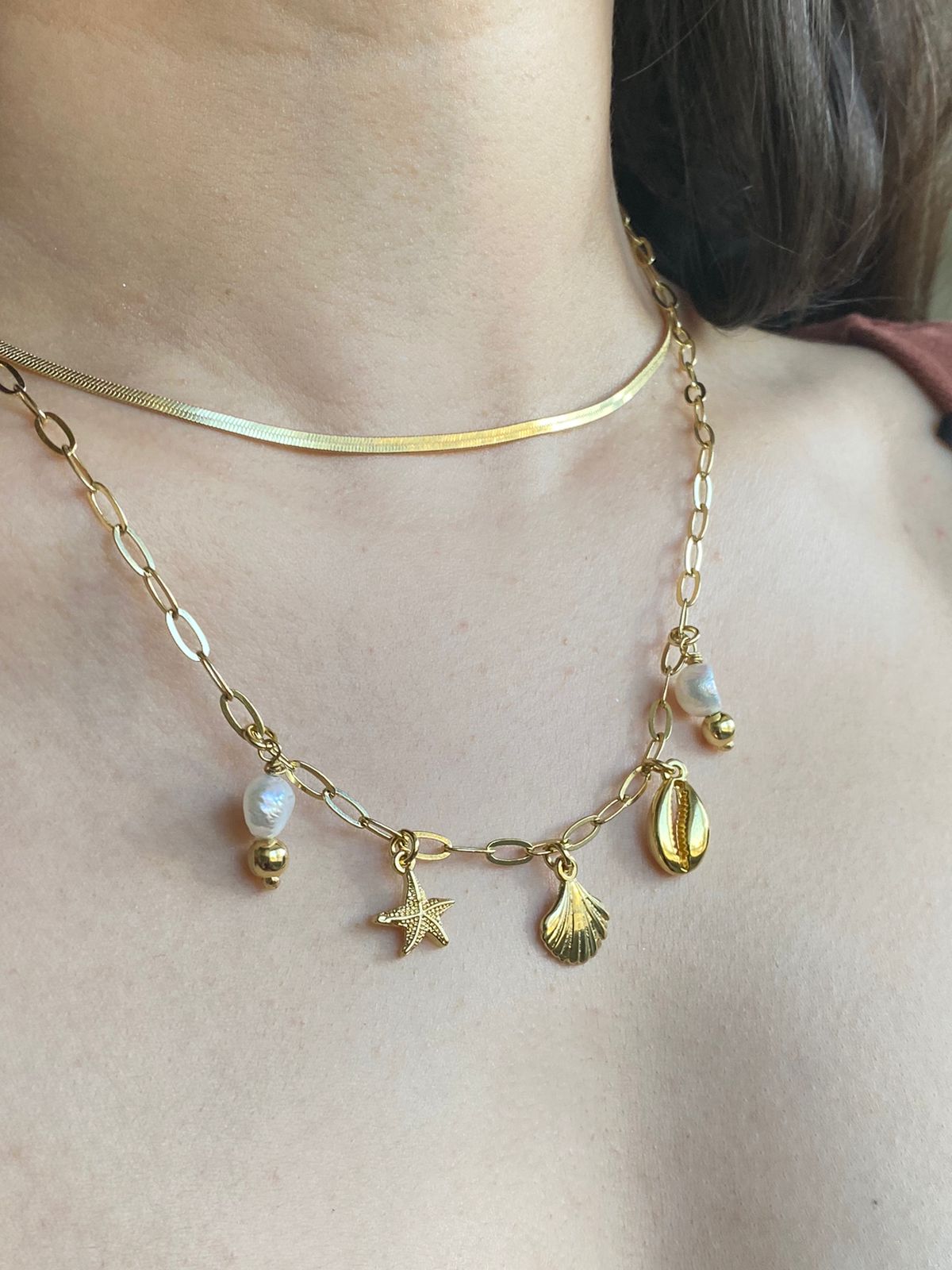 Collar Summer Gold