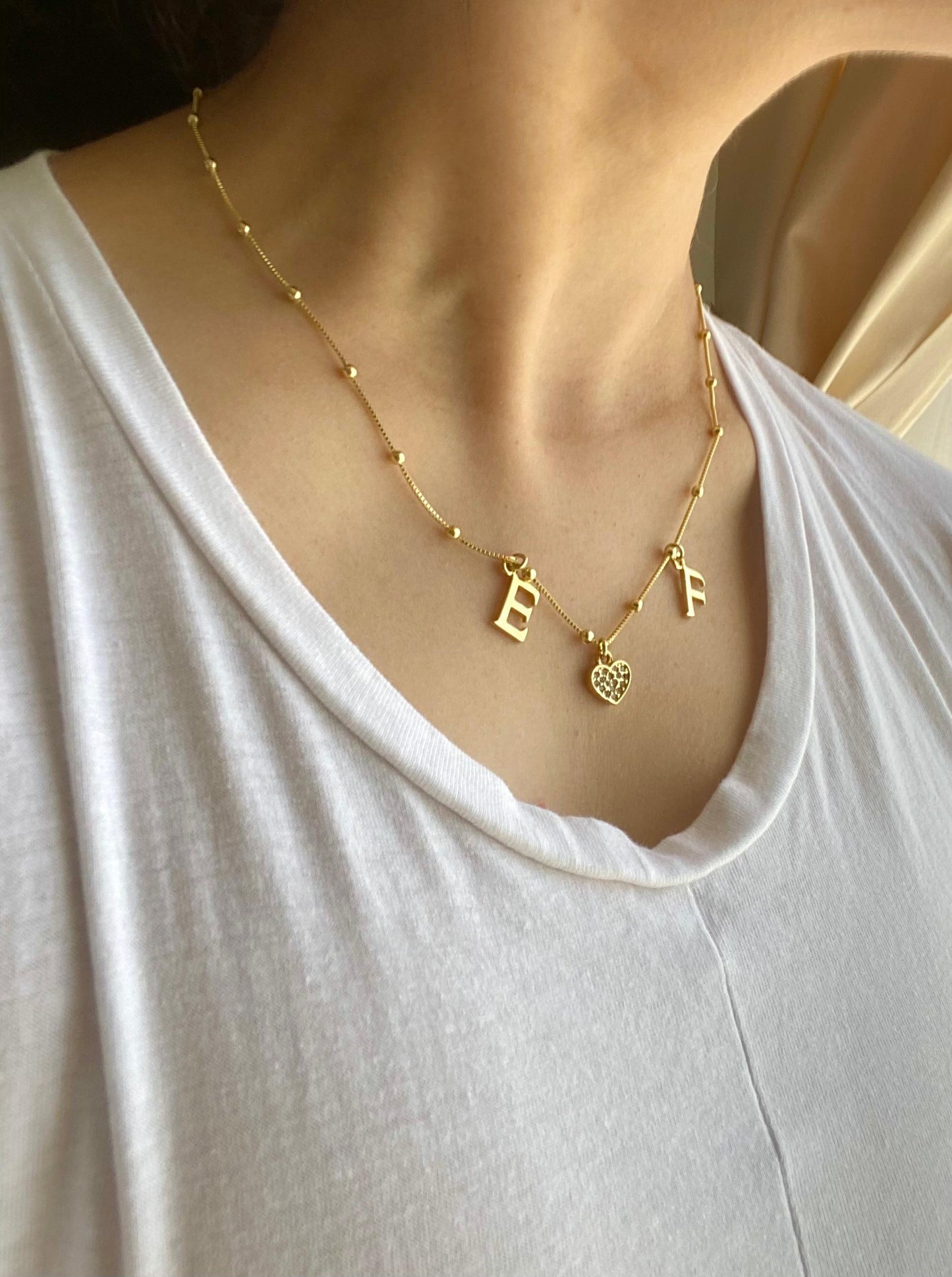 Collar Personalizado Iniciales