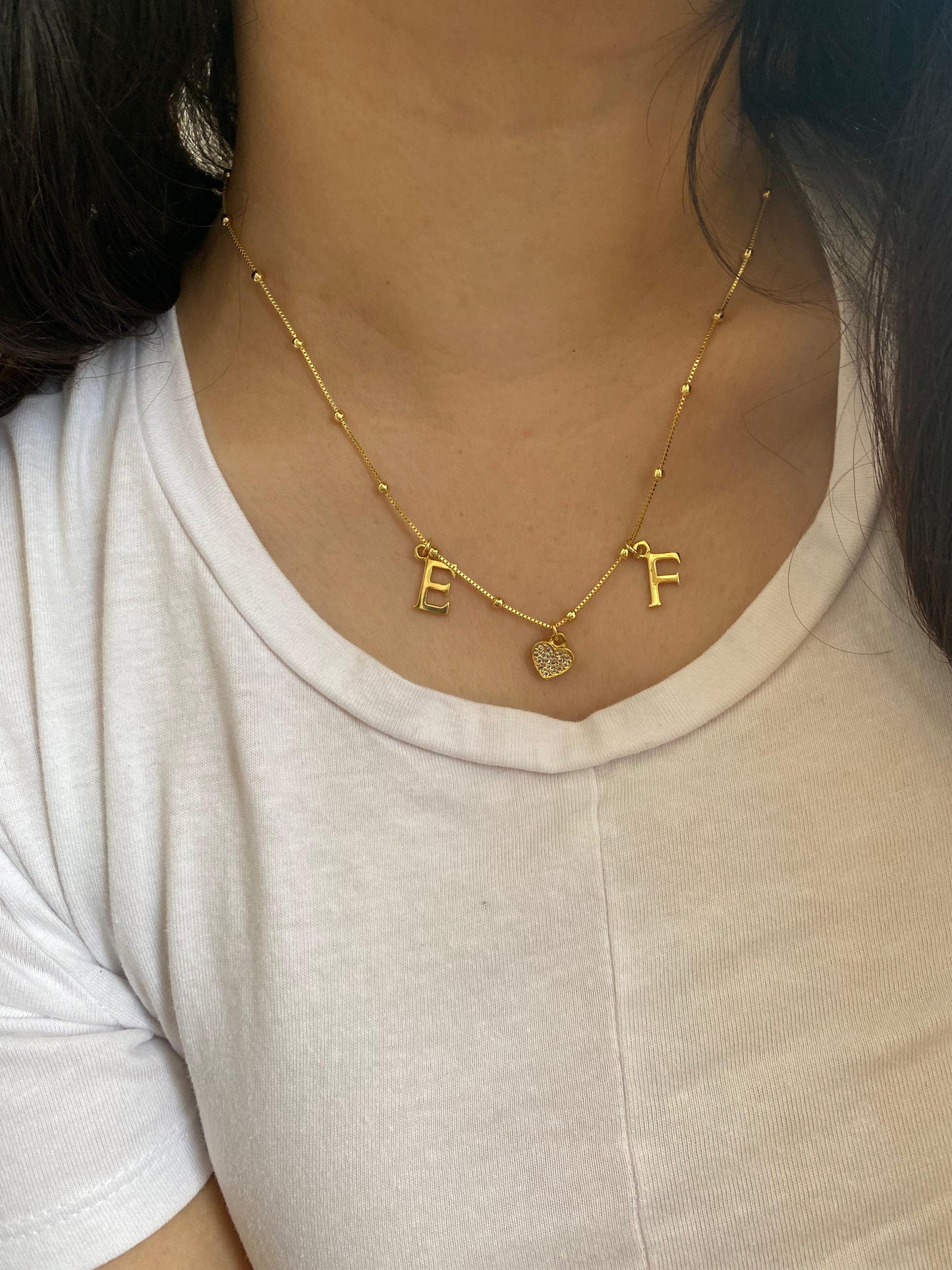 Collar Personalizado Iniciales