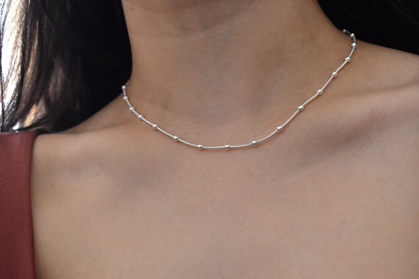 Collar Ana Silver
